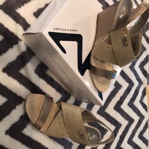 Brand new Anne Klein wedge sandals